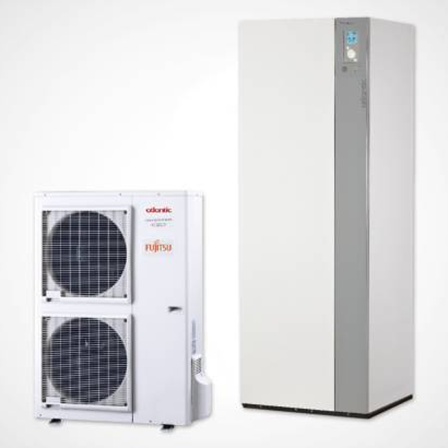 Pompe à chaleur air-eau Atlantic Alféa Excellia DUO A.I HP - Chauffage et eau chaude sanitaire
